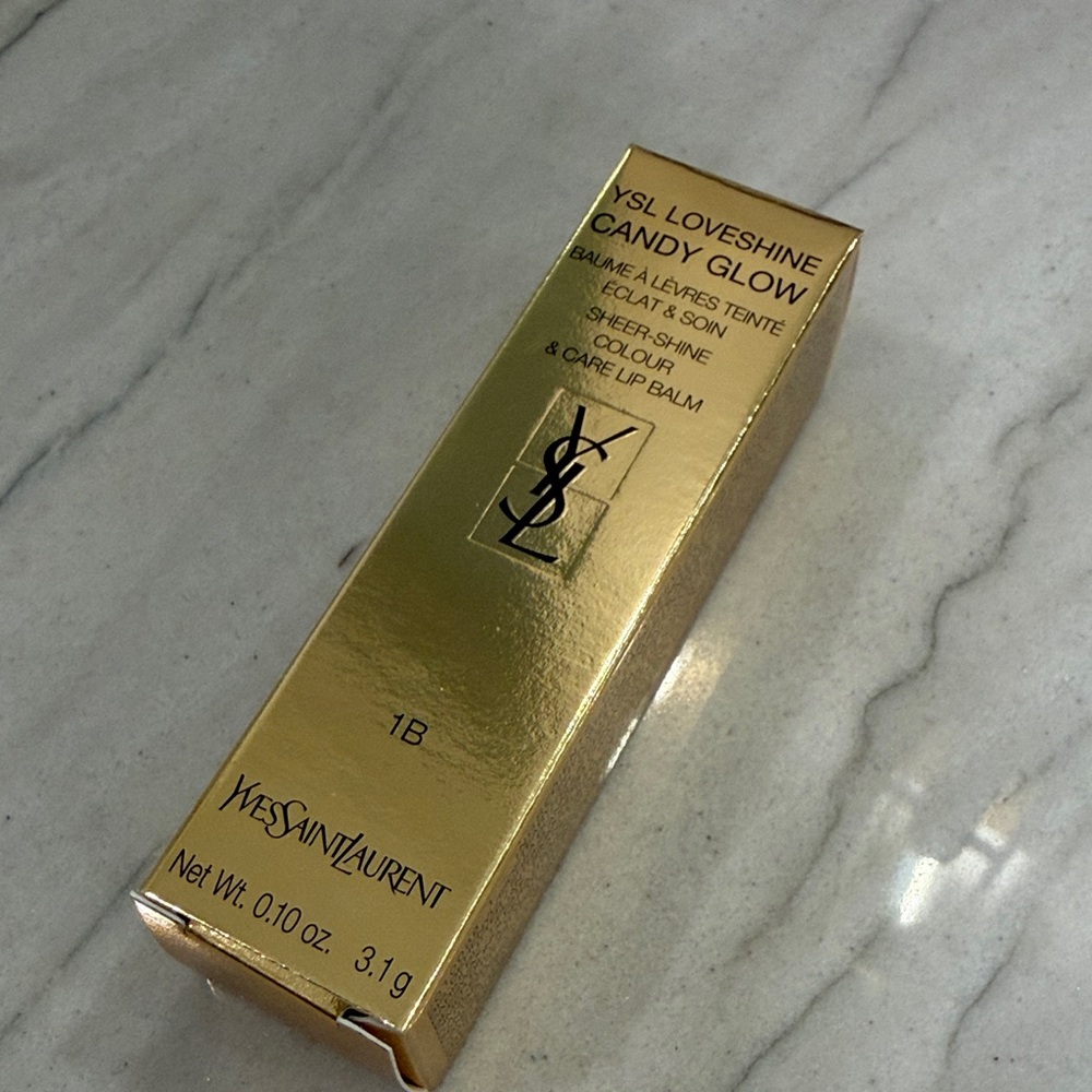 Yves Saint Laurent Loveshine Lip Balm in 1B PINK SUNRISE - Picture 2 of 3